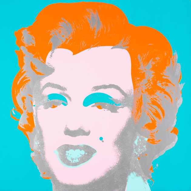 Marilyn, 1967, Andy Warhol, American, 1928-1987, screenprint on paper, 36 x 36 in., Seattle Art Museum, Bequest of Kathryn L. Skinner, 2004.119, ... - andy-warhol-marilyn