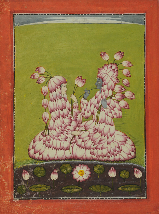 Phulsajayya: Lotus Clad Rama and Sita,