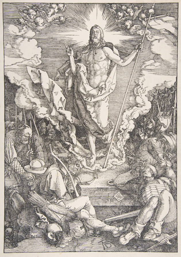 The Resurrection, from The Large Passion (detail), Albrecht Dürer, 1510