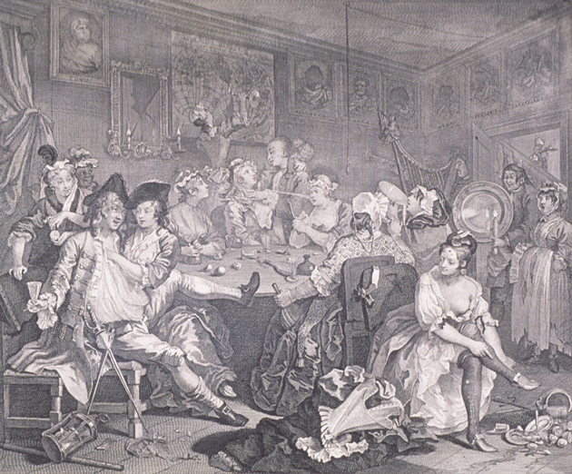 Vanity of Youthful Blood by William Hogarth
