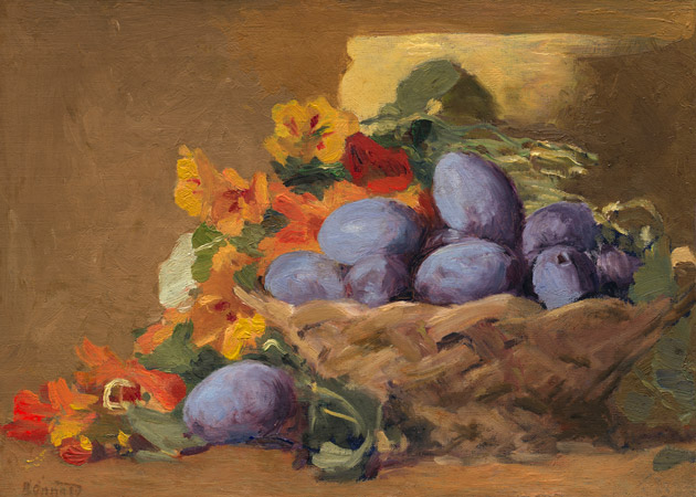 Three Pears by Cézanne