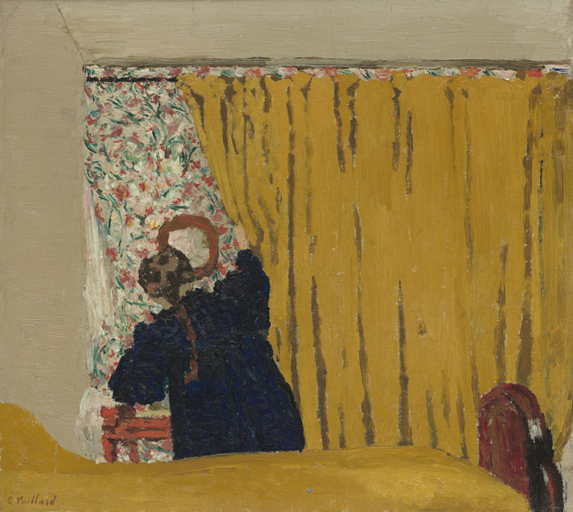 The Yellow Curtain by Vuillard